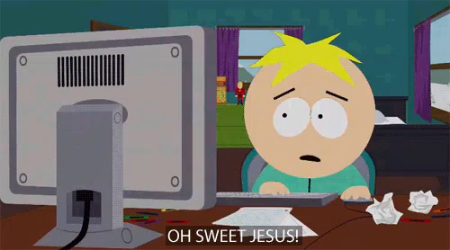 South Park Oh Sweet Jesus Gif South Park Oh Sweet Jesus Shocked Discover Share Gifs