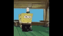 spongebob leather boots