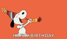 Snoopy Happy Birthday Dance Gifs Tenor - Riset