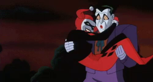 Joker Harley Quinn Gif Joker Harley Quinn Love Discover Share Gifs