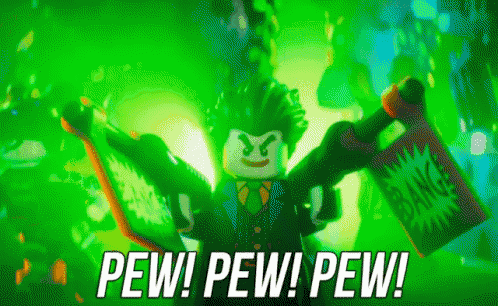 Image result for lego batman pew pew