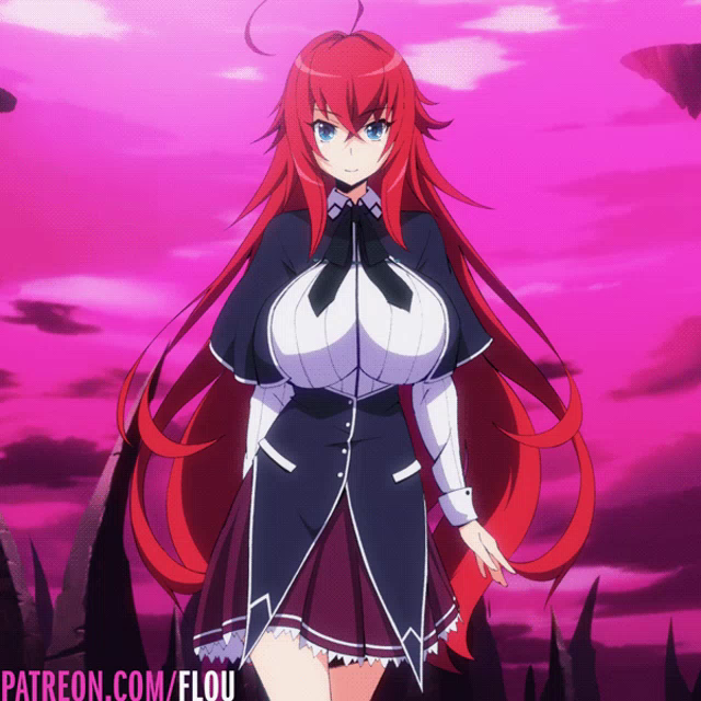 Rias Gremory Oppai Gif Riasgremory Rias Oppai Discover Share Gifs