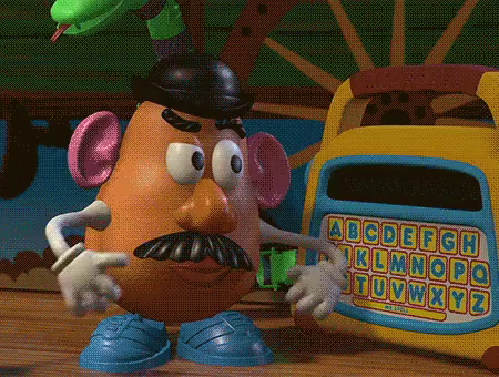 Mr Potato Head Gif Mrpotatohead Kissass Toystory Discover Share Gifs