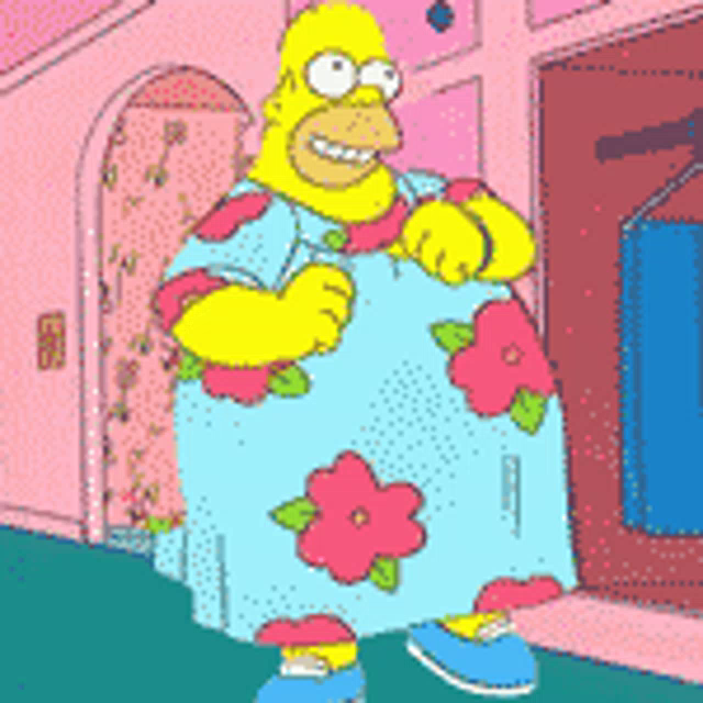 moo moo dress fat lady