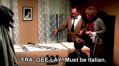 Italian GIF - AChristmasStory Fragile Italian - Discover & Share GIFs