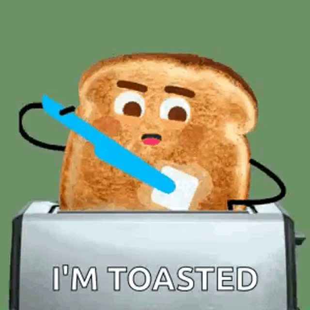 Toasted Gifs Tenor - buttered toast roblox