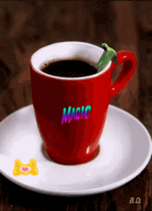 Magic Mug Smile GIF - MagicMug Smile Coffee - Discover & Share GIFs