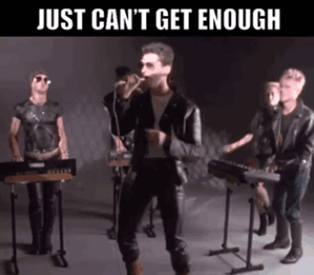 Just Cant Get Enough Depeche Mode Gif Justcantgetenough Depechemode Iwantmore Discover Share Gifs