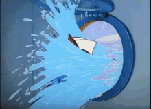 animated water splash gif