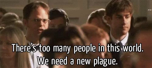 Image result for a new plague dwight