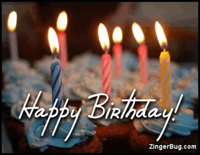 Animated Birthday Candles Gifs Tenor