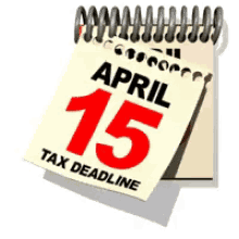 Tax Deadline GIF - Calendar April Tax - Descubre & Comparte GIFs