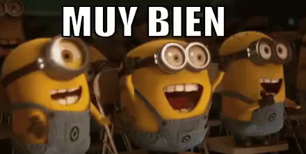 Minions Muy Bien GIF - Minions Animo Aplausos - Discover & Share GIFs