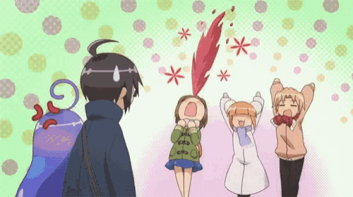 Resultado de imagen de nose bleeding gif