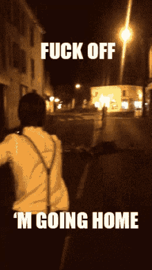 Fuck it im going home poster Fucked by cow