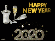 Happy New Year 2020 GIF - HappyNewYear 2020 SpecialNewYear GIFs