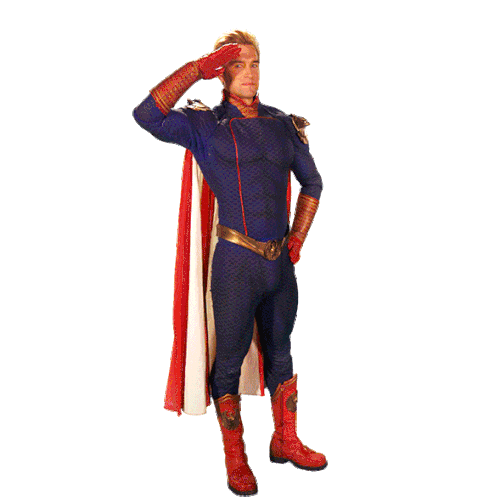 Homelander The Boys Gif Homelander Theboys Salute Discover Share Gifs