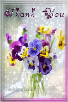Thank You Flowers GIFs | Tenor