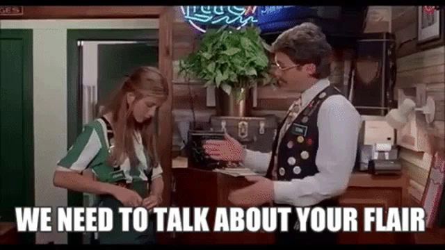 Flair Office Space GIF - Flair OfficeSpace WeNeedToTalkAboutYourFlair -  Discover amp Share GIFs