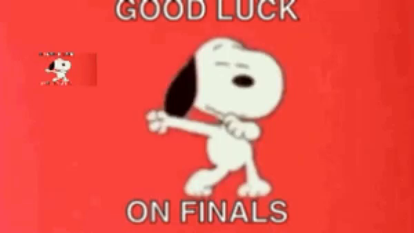 Good Luck On Finals Snoopy Gif Goodluckonfinals Snoopy Goodluckdance Discover Share Gifs