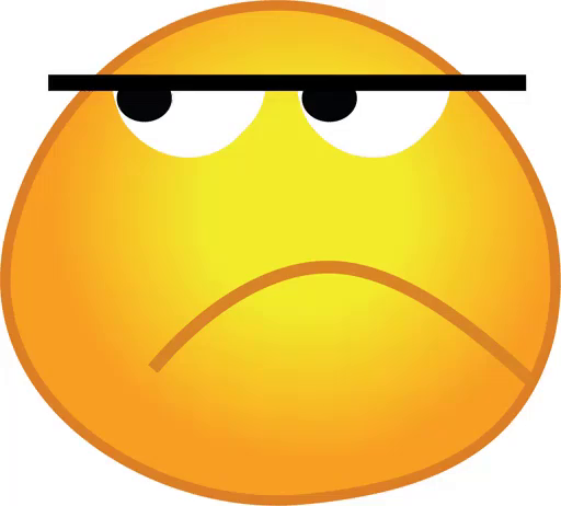 Bildergebnis für grumpy emoji"