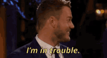 Image result for I'm in trouble gif