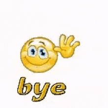 Emoji Bye GIF - Emoji Bye Wave - Discover & Share GIFs