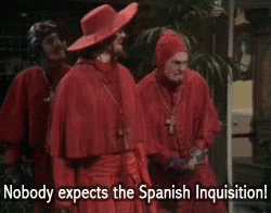 nobody expects