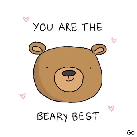 You Are The Beary Best Love GIF - YouAreTheBearyBest BearyBest ...