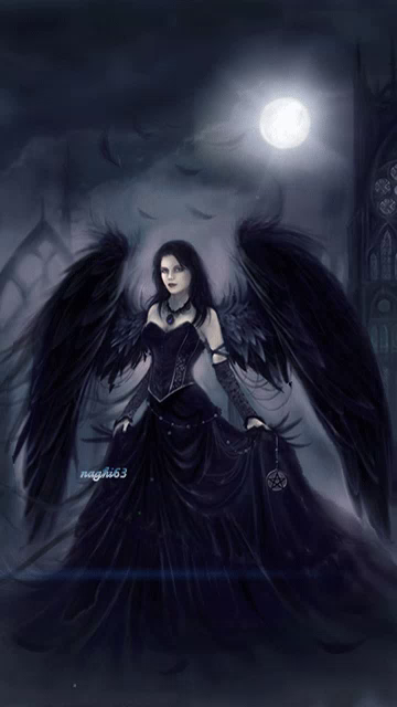 Darkness Fallen Angel Gif Darkness Fallenangel Blackangel Discover Share Gifs