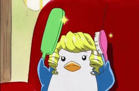 Hairbrush Fab GIF - Hairbrush Fab Anime - Discover & Share GIFs