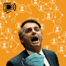 Jair Bolsonaro Face Mask GIF - JairBolsonaro Bolsonaro FaceMask GIFs