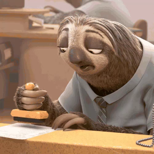 Zootopia Sloth Gifs Tenor - roblox cartoon sloth decal