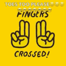 cross fingers and toes