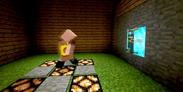 Thank You Minecraft Gif Thankyou Minecraft Jump Discover Share Gifs