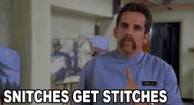Snitches Get Stitches GIFs | Tenor