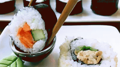 Image result for sushi gif