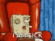 spongebob sick