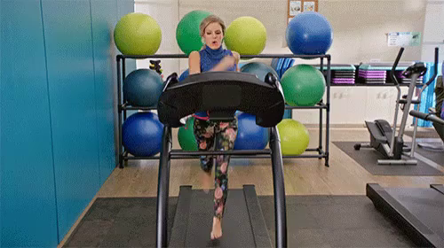 barefoot on treadmill