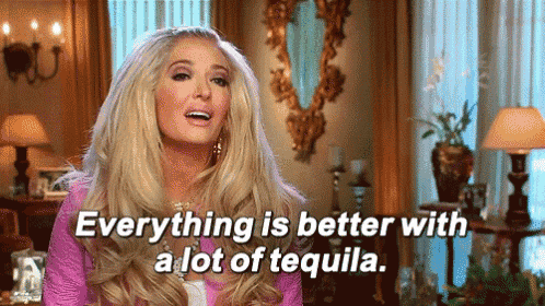 Image result for all the tequila gif