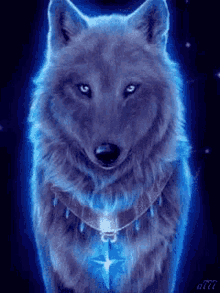 Wolf Lone Wolf GIF - Wolf LoneWolf Shining GIFs