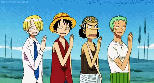 luffy and zoro and sanji