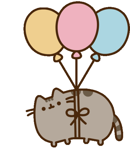 pusheen cat balloons