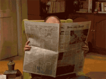 Image result for funny newspaper gif