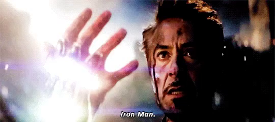 Iron Man Snap Gif Ironman Snap Avengers Discover Share Gifs