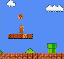 Image result for super mario bros jumping gif