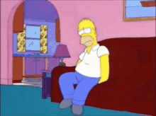 Homer Couch Gifs Tenor
