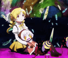 Madoka Magica Mami Death Gif Why did she make a contract to become a