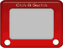 elf etch a sketch scene