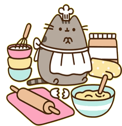 Pusheen Baking GIF - Pusheen Baking Preparing - Discover & Share GIFs